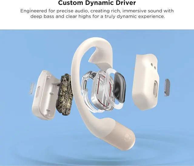 Alt view image 7 of 7 - AI Language Translation Earbuds Real Time, 3-in-1 AI Translator Earbuds,5.4 Bluetooth Headphones,40 Languages Translation with Al Semantic Tech (White)
