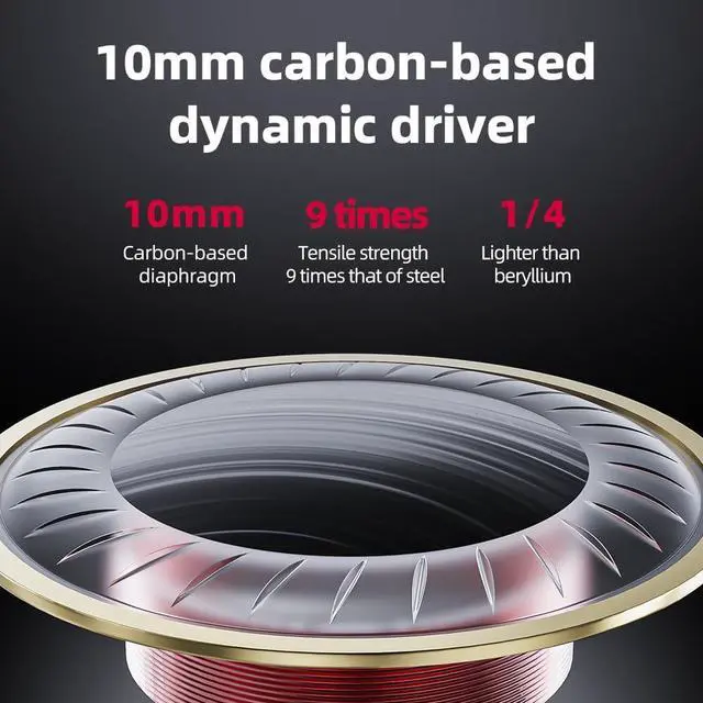 Alt view image 5 of 7 - FiiO FH11 Carbon Based Diaphragm in Ear Monitors