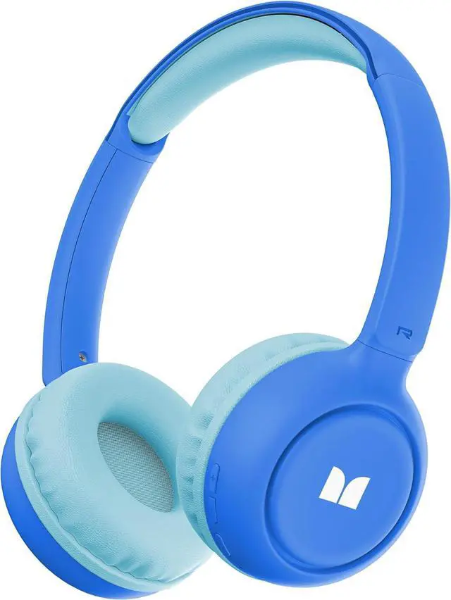 Main image of Monster Cute SK100 Kids Bluetooth Headphones, 85/94dB Safe Volume Limited, 60 Hours Playtime, Bluetooth 6.0, On-Ear Toddler Headsets with Built-in Mic, Lightweight Wireless Headphones for Kids, Blue