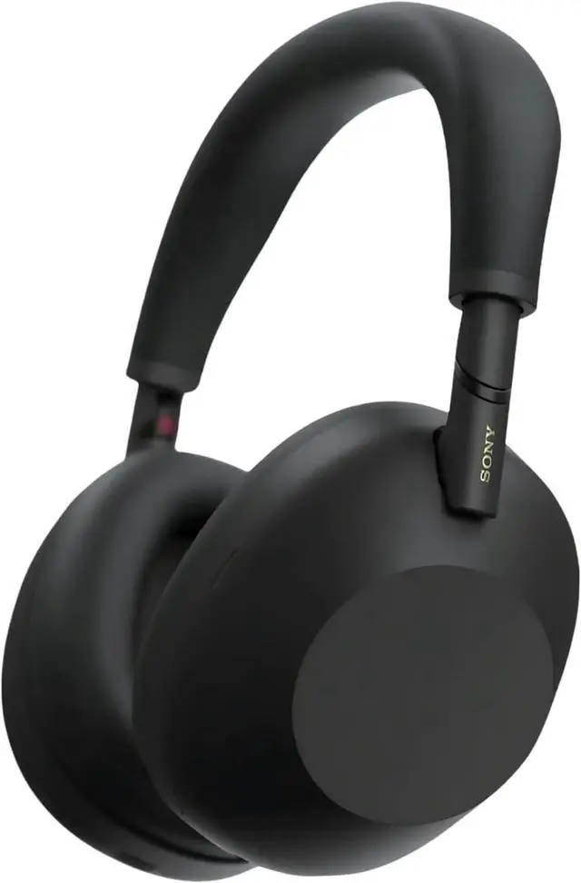 Alt view image 2 of 7 - SONY WH-1000XM6 Wireless Noise-Canceling Headphones with QN3 Processor (Black) Bundle with Connect Air in-Flight Bluetooth Wireless Audio Transmitter (2 Items).