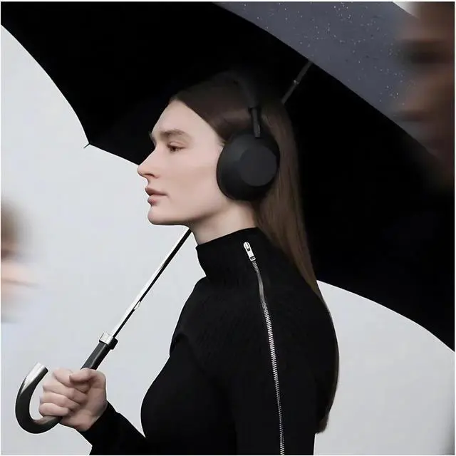 Alt view image 6 of 7 - SONY WH-1000XM6 Wireless Noise-Canceling Headphones with QN3 Processor (Black) Bundle with Connect Air in-Flight Bluetooth Wireless Audio Transmitter (2 Items).