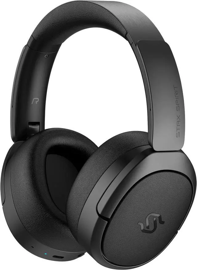 Main image of Edifier STAX Spirit S5 Wireless Planar Magnetic Headphones, Snapdragon Sound, aptX Adaptive, Hi-Res Audio (LDAC LHDC), Bluetooth 5.4, Dual-Mic CVC Tech, 80H Playback & Fast Charging for Audiophiles