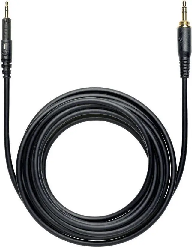 Alt view image 4 of 4 - Audio-Technica ATH-M40x Closed-Back Monitor Headphones (Black) + Microfiber Cleaning Cloth + Headphone Stand + Headphone CASE + Goby Labs Headphone Cleaner 4 fl oz