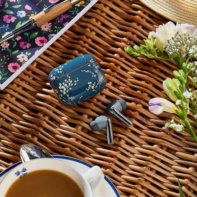 Alt view image 2 of 5 - Laura Ashley Skylark True Wireless Earbuds for iPhone & Android - (ENC) Enhanced Noise Cancelling Bluetooth Earbuds with Mic - Up to 45 Hours Battery Life 5.4 Bluetooth Ear Buds - in Ear Headphones