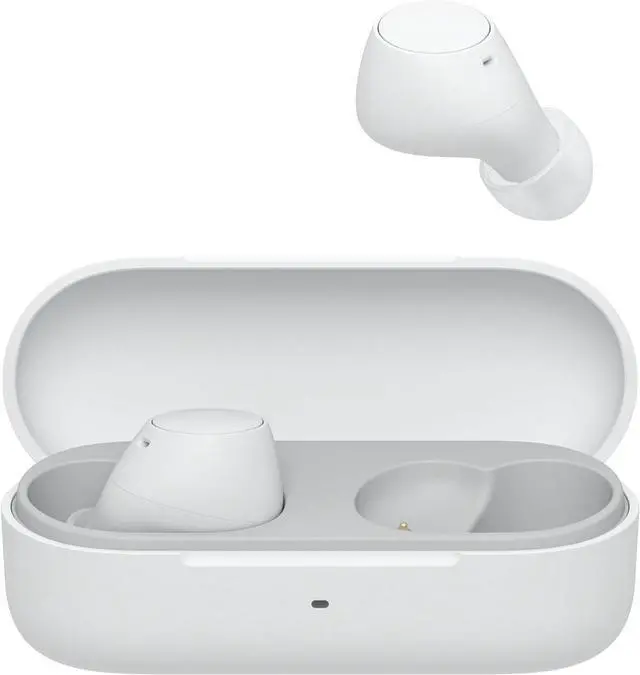 Main image of Sony WF-C510 Wireless Bluetooth Earbuds with Deep Bass, Clear Call Quality, IPX4 Water Resistance, Lightweight Design, Long Battery Life, Quick Charging, iOS & Android Compatible (White)