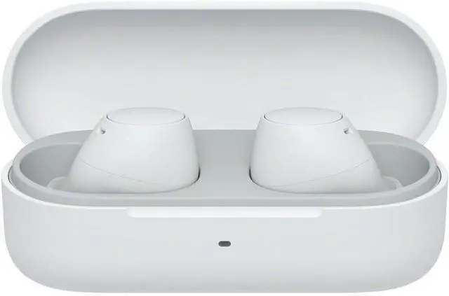 Alt view image 4 of 6 - Sony WF-C510 Wireless Bluetooth Earbuds with Deep Bass, Clear Call Quality, IPX4 Water Resistance, Lightweight Design, Long Battery Life, Quick Charging, iOS & Android Compatible (White)