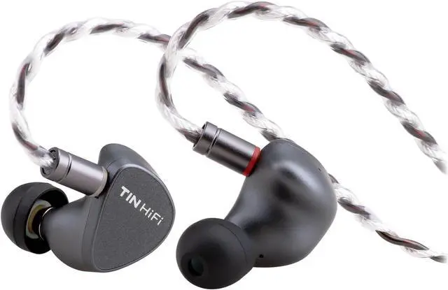 Alt view image 2 of 7 - TINHIFI T5S Wired Earphones, Unique 10mm Topping Diaphragm Dynamic Driver HiFi IEMs with Detachable 0.78mm 2-Pin Cable, Ideal for Audiophiles