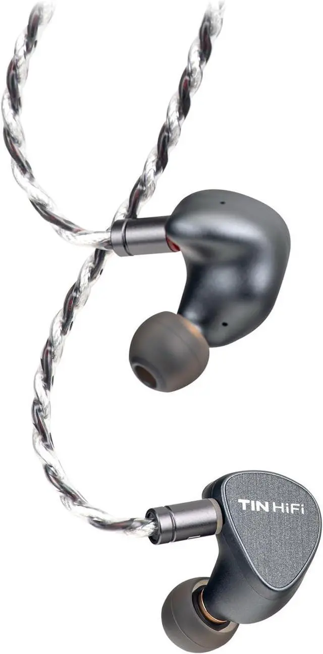 Alt view image 4 of 7 - TINHIFI T5S Wired Earphones, Unique 10mm Topping Diaphragm Dynamic Driver HiFi IEMs with Detachable 0.78mm 2-Pin Cable, Ideal for Audiophiles
