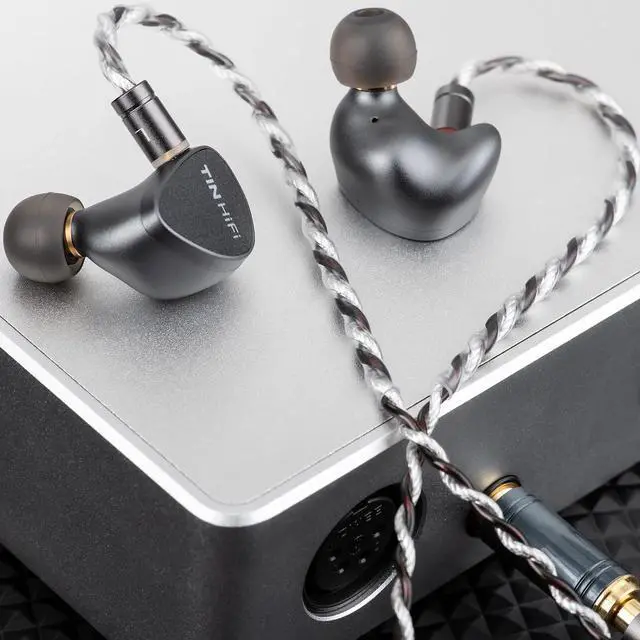 Alt view image 5 of 7 - TINHIFI T5S Wired Earphones, Unique 10mm Topping Diaphragm Dynamic Driver HiFi IEMs with Detachable 0.78mm 2-Pin Cable, Ideal for Audiophiles
