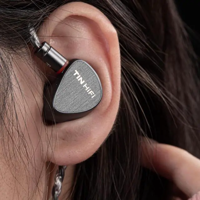 Alt view image 6 of 7 - TINHIFI T5S Wired Earphones, Unique 10mm Topping Diaphragm Dynamic Driver HiFi IEMs with Detachable 0.78mm 2-Pin Cable, Ideal for Audiophiles