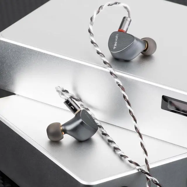 Alt view image 7 of 7 - TINHIFI T5S Wired Earphones, Unique 10mm Topping Diaphragm Dynamic Driver HiFi IEMs with Detachable 0.78mm 2-Pin Cable, Ideal for Audiophiles
