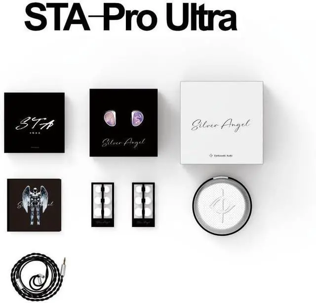 Alt view image 6 of 7 - EarAcoustic STA-Pro Ultra in-Ear Monitors with Detachable Cable Design, Pure Audio Wired Headphones  Isolation Noise, 3.5mm Jack for Smartphones, Tablets, etc.,(Without Mic)