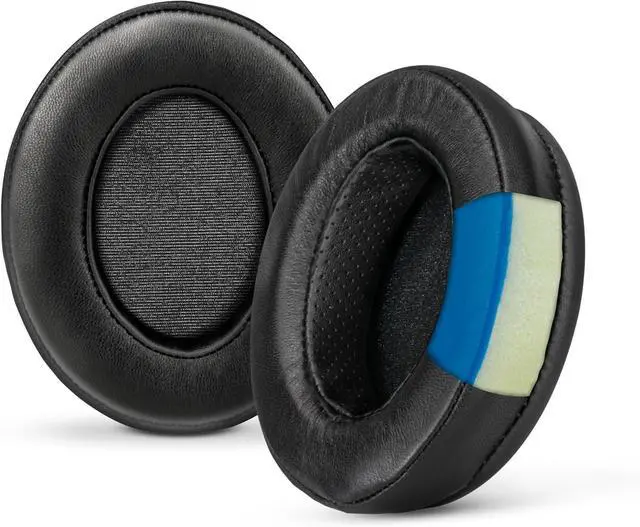 Main image of Sheepskin Gel Earpads for HyperX Cloud 1, 2 Wireless, Core, Flight S, Alpha S Headsets & More, Soft Leather, Cooling Gel, Extra Comfort, Durable & Long Lasting by Brainwavz