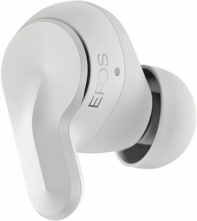Alt view image 6 of 7 - EPOS Adapt E1 True Wireless Bluetooth Earbuds - Nordic White