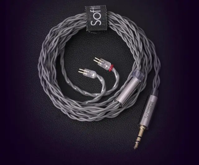 Alt view image 7 of 7 - Fanmusic Softears STUDIO2 HiFi 2 Balanced Armature Drivers Earphone in-Ear Headphone