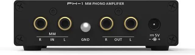 Alt view image 2 of 6 - SMSL PH-1 High Fidelity MM Phono Amplifier Full-Featured Portable AMP