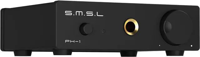Alt view image 3 of 6 - SMSL PH-1 High Fidelity MM Phono Amplifier Full-Featured Portable AMP
