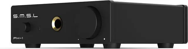 Alt view image 5 of 6 - SMSL PH-1 High Fidelity MM Phono Amplifier Full-Featured Portable AMP