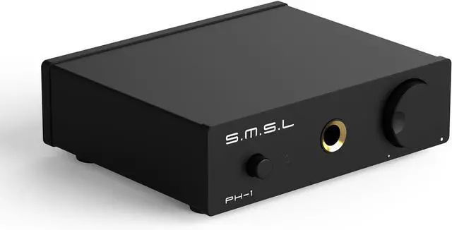 Alt view image 6 of 6 - SMSL PH-1 High Fidelity MM Phono Amplifier Full-Featured Portable AMP