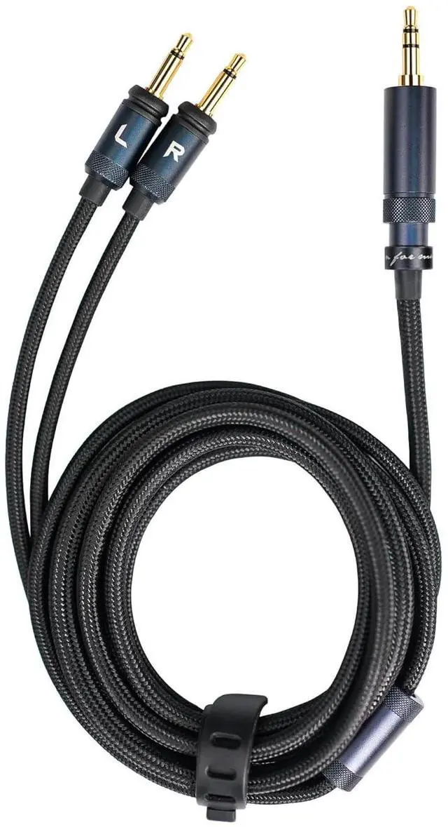 Main image of FiiO LL-RC 2024 Furukawa monocrystalline Copper Headphone Replacement Cable, Dual 3.5mm Connector to 3.5mm/4.4mm Stereo Headphone Cable FT3/JT1/FT5 (1.5M)