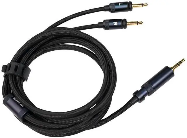 Alt view image 2 of 3 - FiiO LL-RC 2024 Furukawa monocrystalline Copper Headphone Replacement Cable, Dual 3.5mm Connector to 3.5mm/4.4mm Stereo Headphone Cable FT3/JT1/FT5 (1.5M)