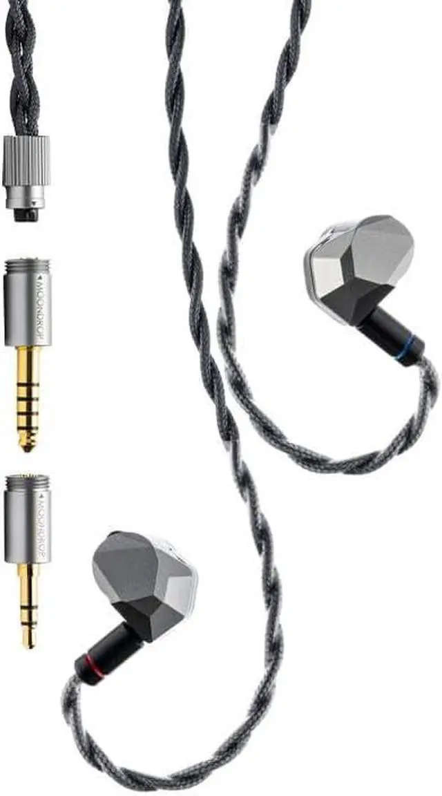 Main image of Moondrop Harmon 10mm Dynamic Driver Earphone with 4.4mm Balanced 3.5mm Single-Ended Replaceable Plugs