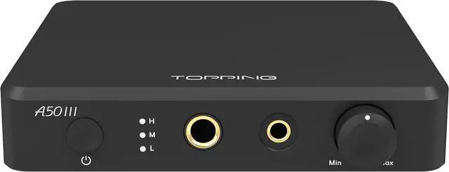 Main image of Topping A50 III Headphone Amplifier NFCA modules 12V Trigger Fantasy HPA for Desktop (Black)