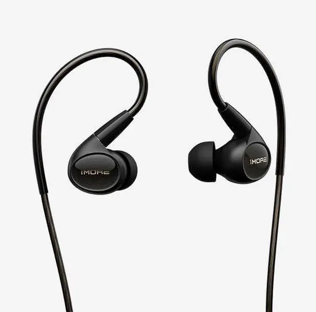Alt view image 2 of 7 - 1MORE P50 Wired in-Ear Earphones Hi-Res Audio, Hybrid 5-Driver Headphones with 3.5mm Jack, Deep Bass HiFi Sound, MMCX Detachable Cable, Built-in MEMS Microphone and 3-Button Control, for Music/Gaming