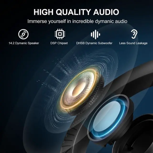 Alt view image 3 of 6 - Edifier Air 2 Open Ear Earbuds with Ear Loops, Bluetooth 5.3 Open Ear Wireless Headphones with Boosted Bass, Built-in ENC Mic, 28H Playtime, RGB, Silicone Earhook for Workout Running Gaming - Black