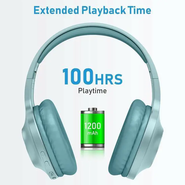 Alt view image 2 of 6 - Wireless Headphones Foldable Headset Compatible with Motorola Edge (2025), w Mic Hands-Free Earphones Earbuds Over Ear