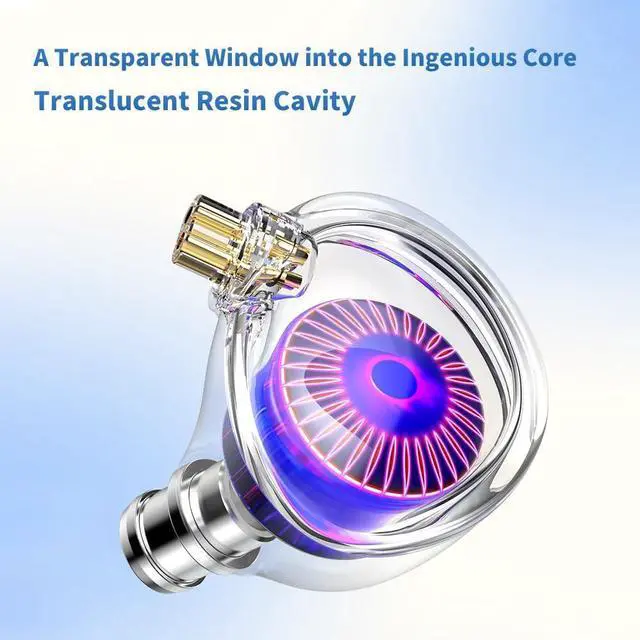 Alt view image 7 of 7 - Fanmusic TRN Medusa High-Performance 12mm Dynamic Drivers Monitors in-Ear Earphones (with mic)