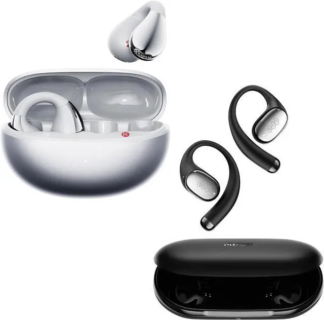 Main image of QCY Crossky C30S Silver+ Crossky R70 Black