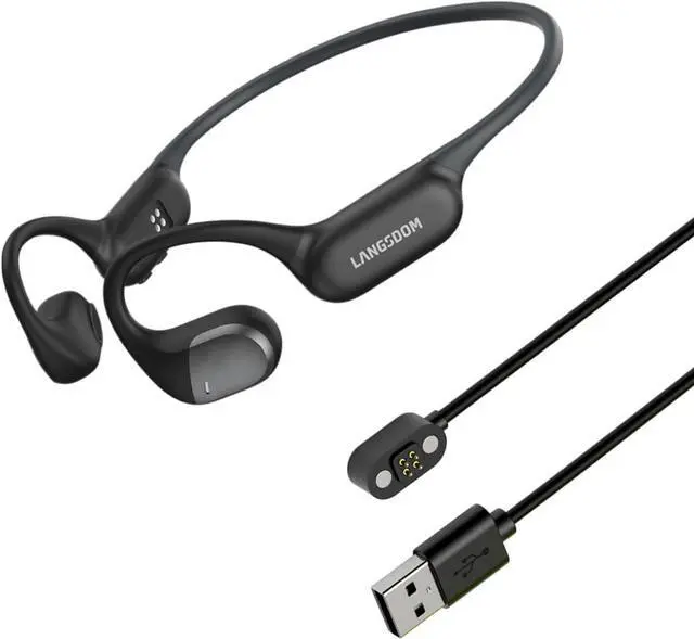 Main image of Langsdom Running Headphones AirWare Pro & The Second Replacement Charging & Data Cable