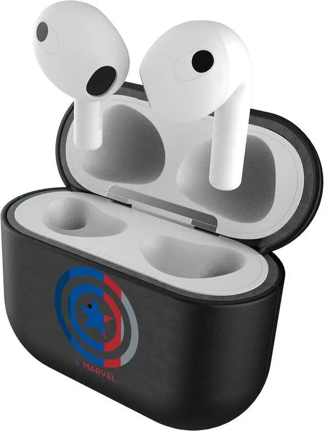 Alt view image 3 of 4 - Marvel Avengers Captain America Sigil AirPod Case Cover for AirPods 3rd Gen