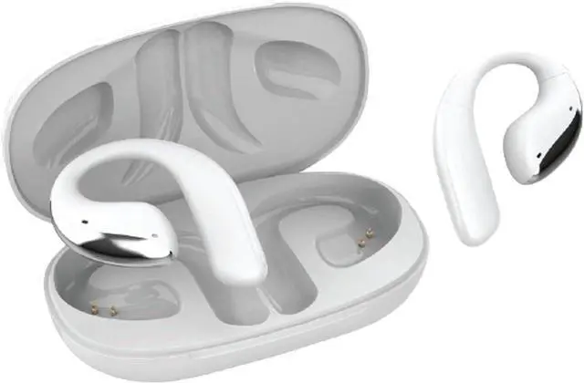 Main image of ADESSO Xtream T6 Open-Ear Bluetooth Earbuds with Touch Screen Charging Case