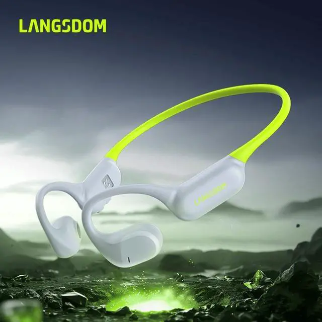 Alt view image 3 of 7 - Langsdom AirWave Pro & AirFit Open Ear Headphones for Running,Workout