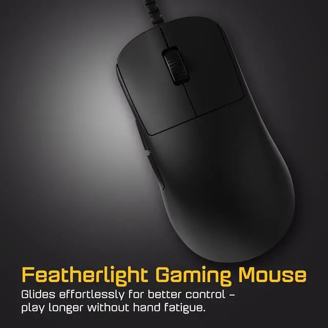 Alt view image 5 of 7 - ENDGAME GEAR OP1 8k v2 Black  Esports Gaming Mouse with Cable, 30K DPI Optical Sensor, 8000Hz Polling, Hot-Swappable Switches & Claw-Grip Design