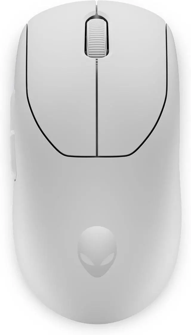 Main image of Alienware Pro Wireless Gaming Mouse - 2.4GHz Gaming Wireless/USB Wired Connectivity, Adjustable DPI, Optical Sensor Technology, 6 Programmable Buttons, 650 IPS Sensor Max Speed - Lunar Light
