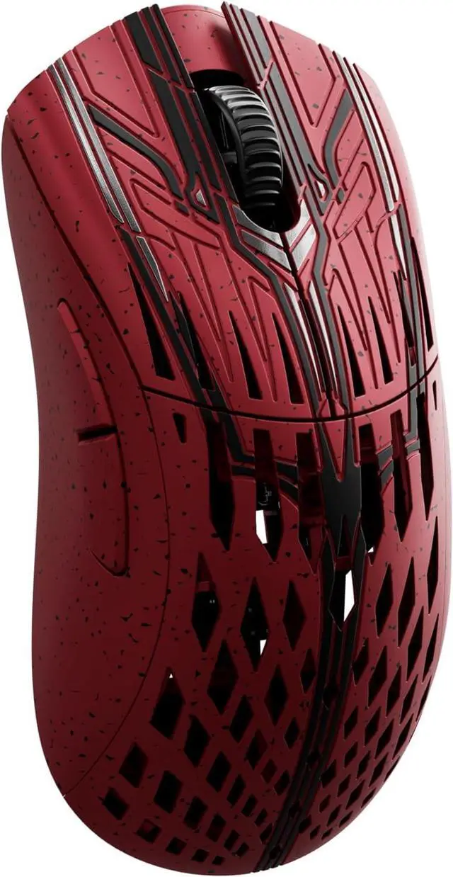 Alt view image 6 of 7 - PWNAGE Stormbreaker Max CF Wireless Gaming Mouse 8kHz - 45grams Ultralight Esports Pro Gamer Flawless Xero PAW3950 Optical Sensor 36,000 DPI - 8000Hz -100% PTFE Skates Large Ergo - Carnage