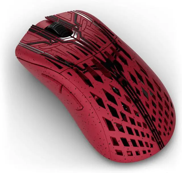 Alt view image 7 of 7 - PWNAGE Stormbreaker Max CF Wireless Gaming Mouse 8kHz - 45grams Ultralight Esports Pro Gamer Flawless Xero PAW3950 Optical Sensor 36,000 DPI - 8000Hz -100% PTFE Skates Large Ergo - Carnage