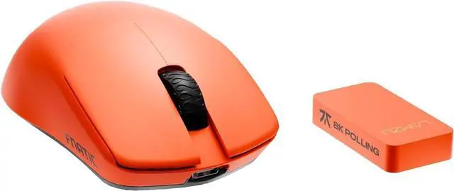 Main image of Fnatic x Lamzu Maya 8K Small Wireless Pro Gaming Mouse Special Edition, Pixart 3950 Sensor, Epically Light 45g, 80h Battery Life, Optical Switches, Windows & Mac Compatible