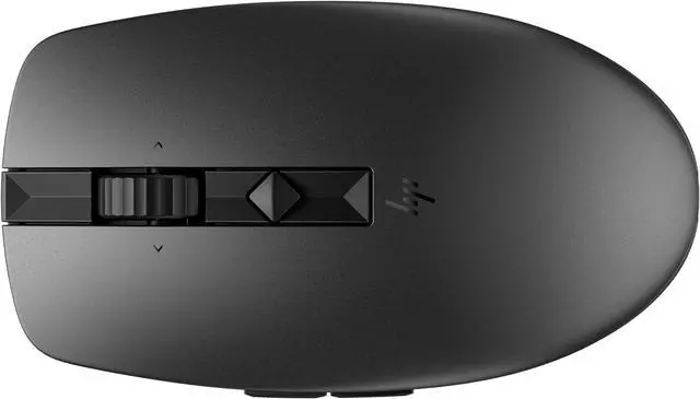 Main image of HP 710 Rechargeable Silent Mouse - for Computer or Laptop, Type USB-C Batteries - Multi-OS/Device Compatible - Bluetooth or 2.4 GHZ Dongle - 6 Programmable Buttons - Ambidextrous (6E6F2AA#ABL, Black)