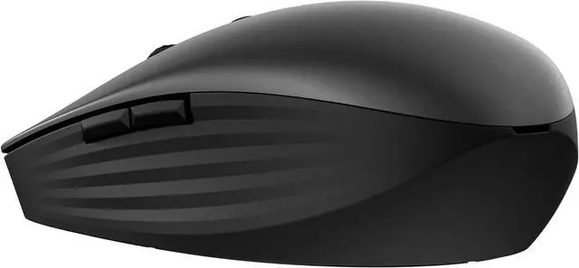 Alt view image 4 of 6 - HP 710 Rechargeable Silent Mouse - for Computer or Laptop, Type USB-C Batteries - Multi-OS/Device Compatible - Bluetooth or 2.4 GHZ Dongle - 6 Programmable Buttons - Ambidextrous (6E6F2AA#ABL, Black)