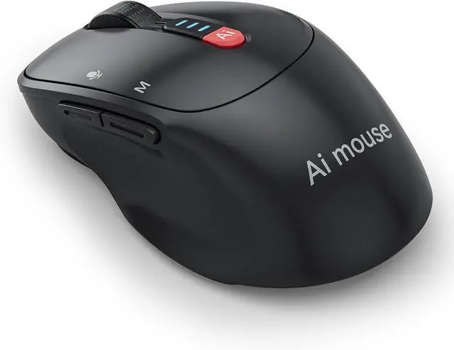 Main image of ADREAMER AI GPT Mouse, Voice Input Search, Voice and Word Translation, Form Document Output, Code Generation, SWOT Analysis, AI Drawing, AI Writing, Rechargeable, for Win7/8/10/11 Mac OS.