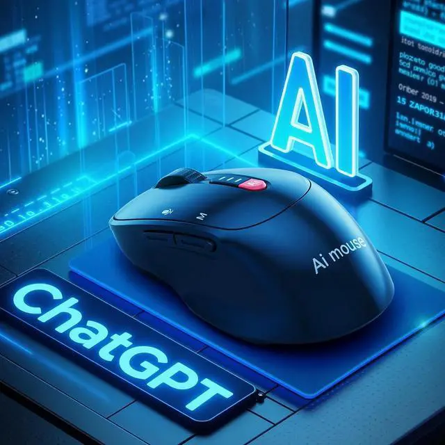 Alt view image 2 of 7 - ADREAMER AI GPT Mouse, Voice Input Search, Voice and Word Translation, Form Document Output, Code Generation, SWOT Analysis, AI Drawing, AI Writing, Rechargeable, for Win7/8/10/11 Mac OS.