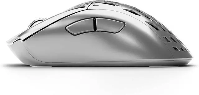 Alt view image 4 of 6 - PWNAGE Stormbreaker Max CF Carbon Fiber Wireless Gaming Mouse 8kHz - 45grams Ultralight Esports Pro Gamer Flawless Xero Custom PAW3950 Optical Sensor 36,000 DPI - 8000Hz - Large Ergo -Platinum