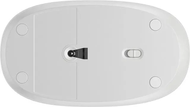 Alt view image 3 of 3 - HP 240 Empire wireless mouse, 1600 DPI optical sensor, Bluetooth 5.1, 3 buttons, scroll wheel, practical and functional handle, elegant ambidextrous design, Windows 11, white