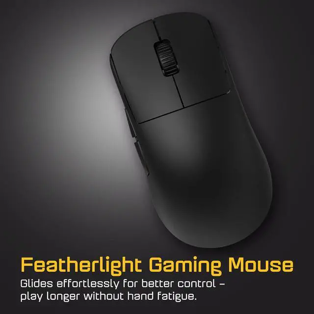 Alt view image 5 of 7 - ENDGAME GEAR OP1w 4k v2 Wireless Gaming Mouse Black  30K DPI Optical Sensor, 4000Hz Polling, Hot-Swappable Switches & Claw-Grip Design