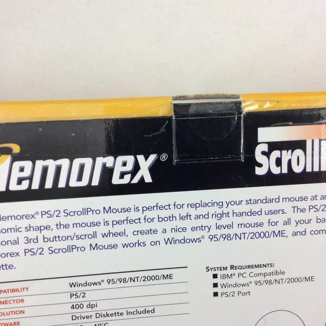 Alt view image 3 of 4 - Memtek 32022382 400Dpi PS2 2-Button Scroll Mouse