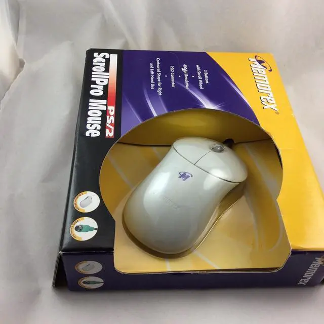 Main image of Memtek 32022382 400Dpi PS2 2-Button Scroll Mouse